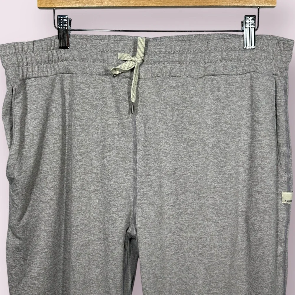 Vuori Womens Performance Jogger Pants Heather Gray Athleisure‎ XLarge 28" Inseam - Picture 4 of 16